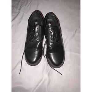 Monki Black Vegan Leather Chunky Platform Loafers Goth Grunge EU 38 US 7.5